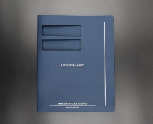 Picture of LECDP-12 LACERTE & PRO-SERIES CLIENT TWO POCKET FOLDERS BLUE