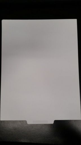 Picture of 100-2B BULK BOTTOM TAB "BLANK" POS.2