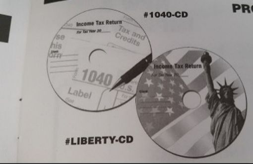 Picture of LIBERTY-CD - BLANK CD's FOR TAX RETURNS