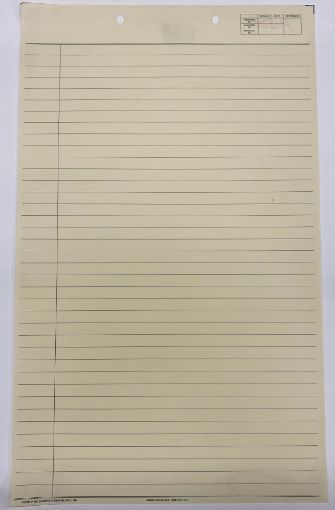 Picture of P500B BUFF-LEGAL-CROSS RULED COLUMNAR PADS